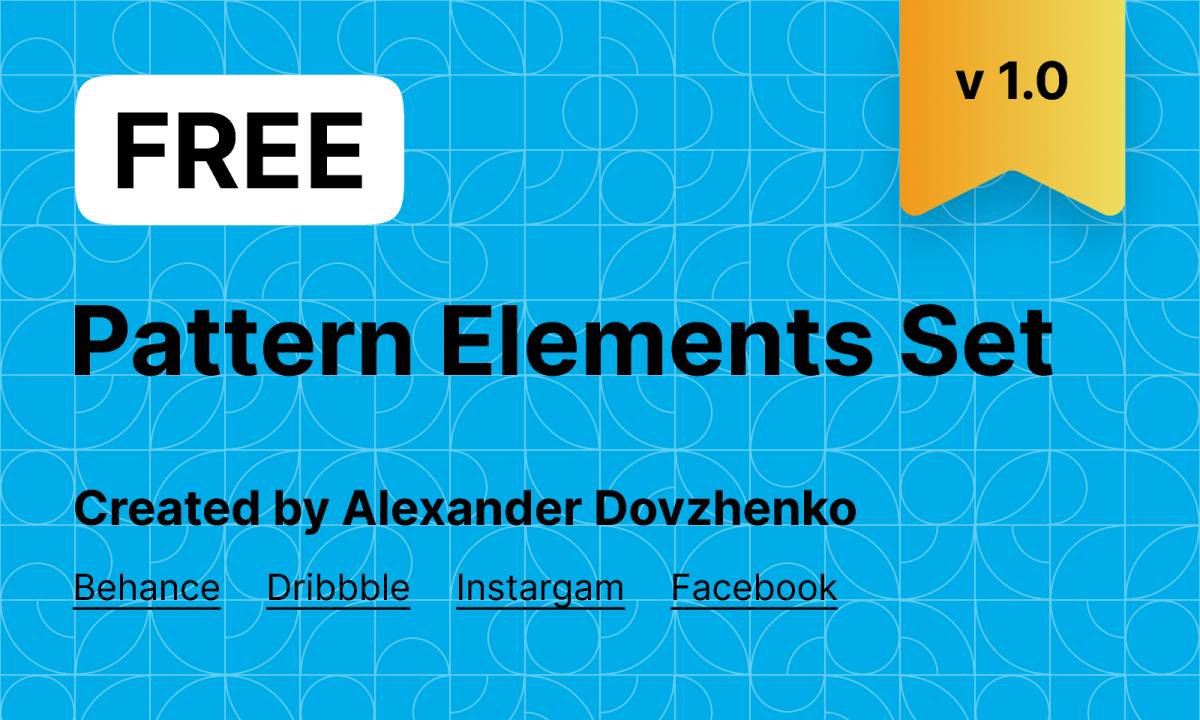 Pattern Elements Set Figma Template