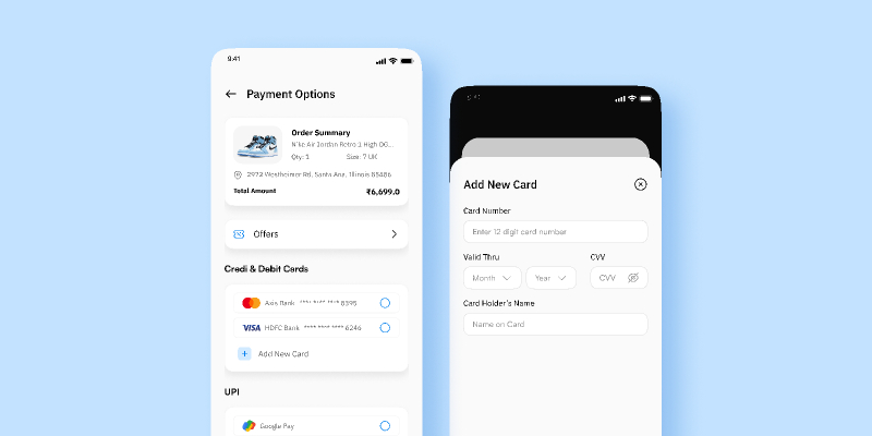 Payment Page Mobile Figma Template