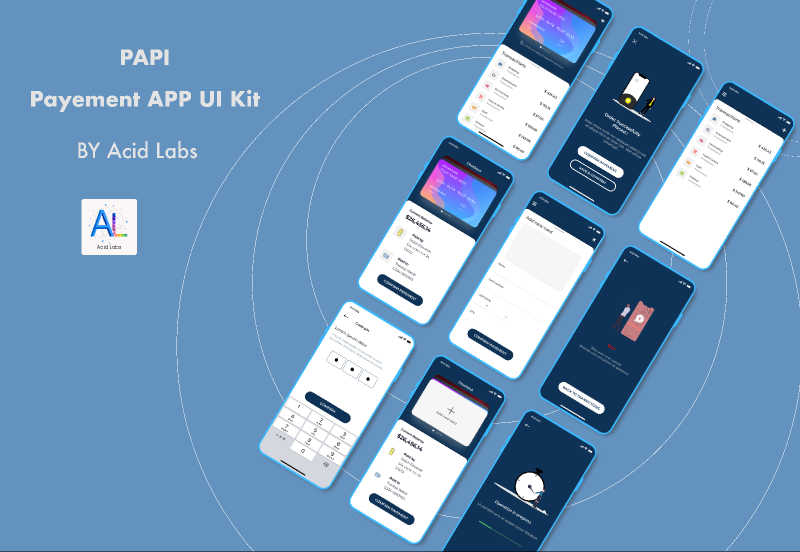 Payment UI papi Figma templates