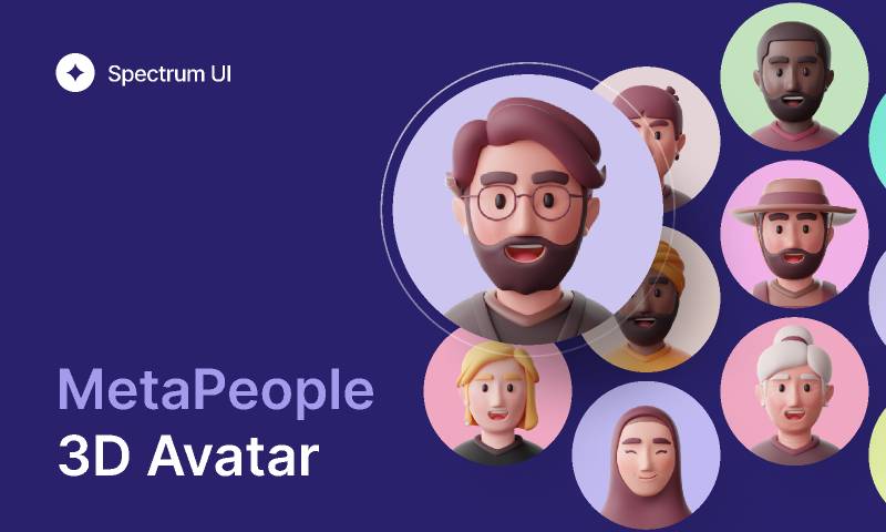 People 3D Avatar Figma Ui Kit