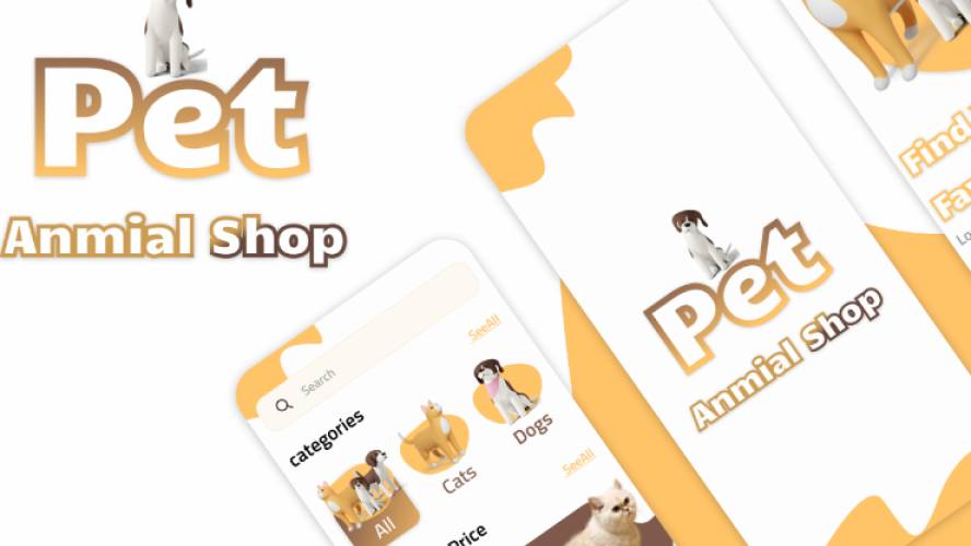 Pet App Figma Ui free