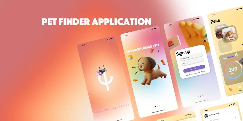 Pet Finder Application Figma App