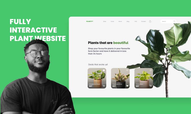 Plantify-Plant Website Figma Template