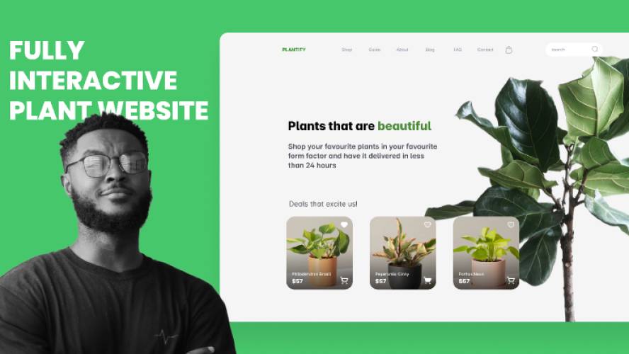 Plantify-Plant Website Figma Template