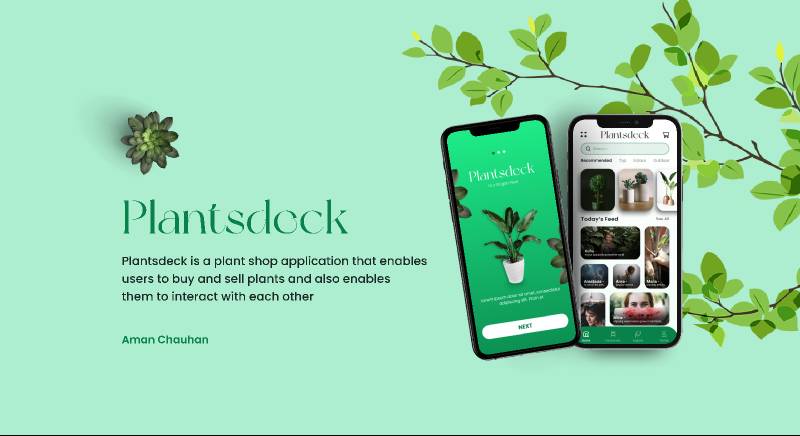 Plantsdeck Project Mobile App Figma Template