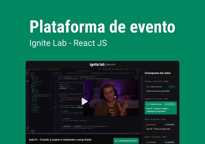 Plataforma de evento - Ignite Lab Figma Ui Kit