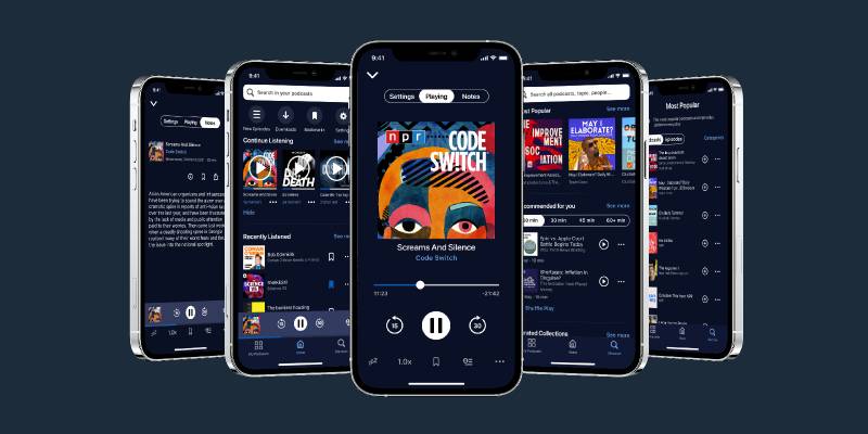 Podcast App Figma Template