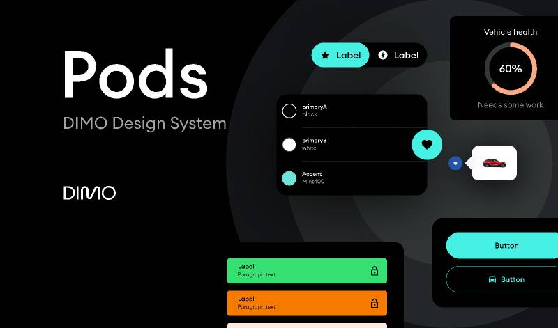 Pods DIMO Design System Figma Template
