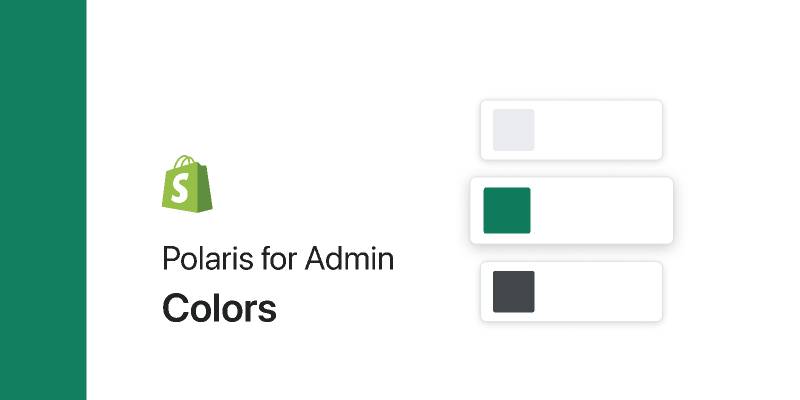 Polaris for Admin: Colors