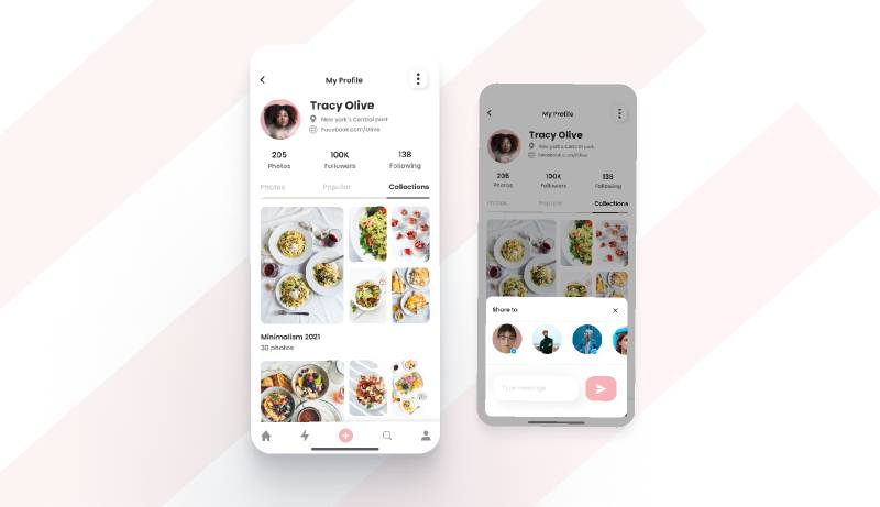 Pop-up Figma Mobile App Template