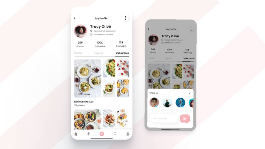 Pop-up Figma Mobile App Template