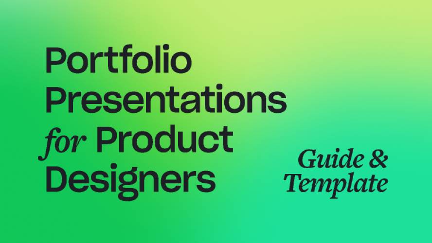 Portfolio Presentation Figma Template