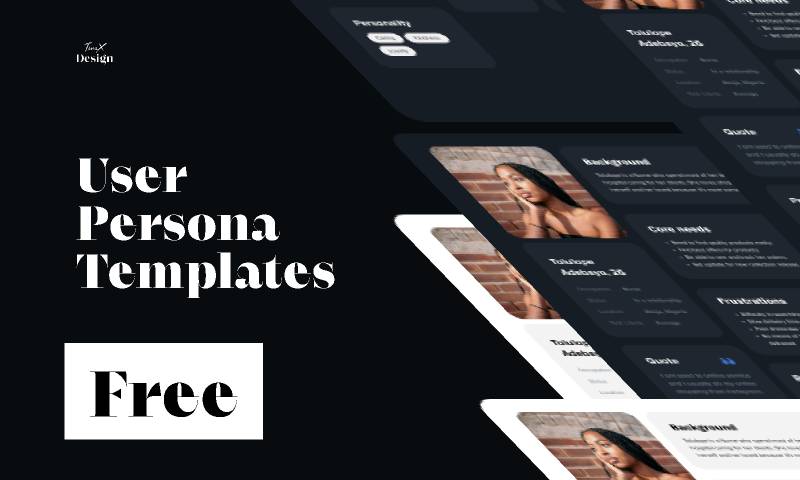 Premium User Persona Templates Figma Template