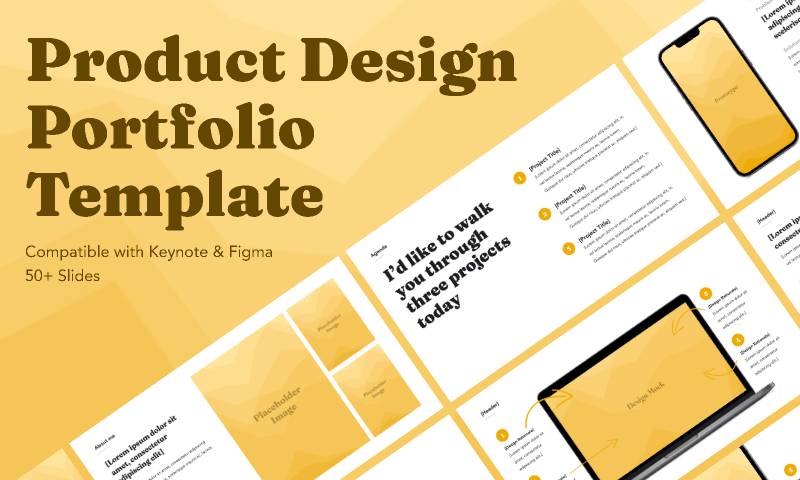 Product Design Portfolio Template Figma Free Resource