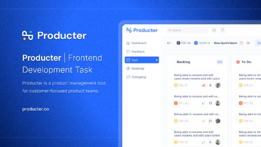 Producter Frontend Development - Task Figma Ui Kit