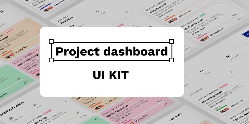 Project Dashboard UI Free Figma Resource