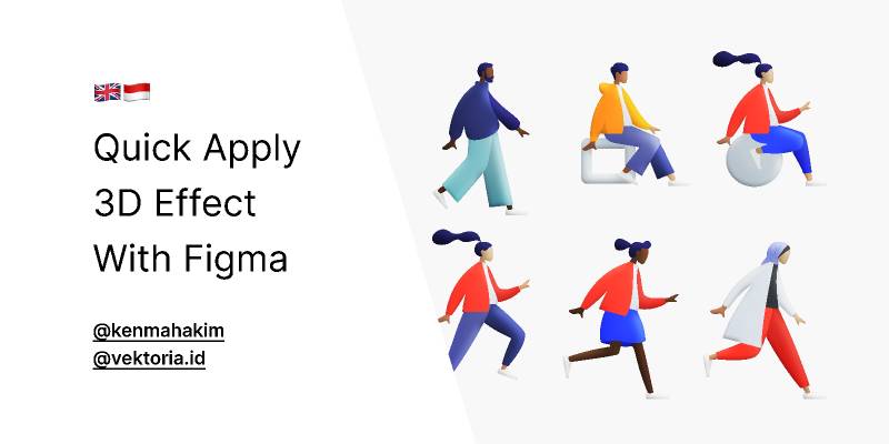 Quick Apply 3D Effect With Figma Illustration