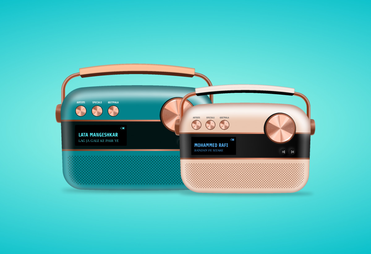 Radio - Saregama Carvaan Figma illustrations