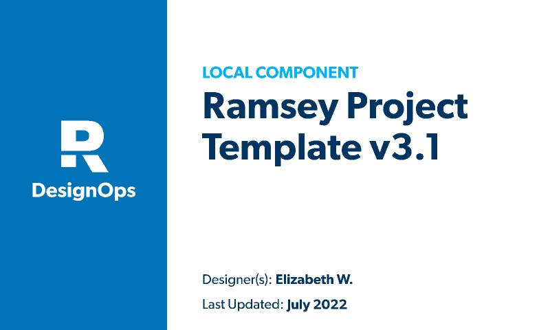 Ramsey Project Template