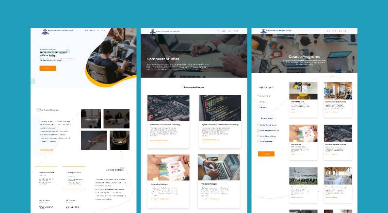 RCM highfidelity-wires website Figma Template