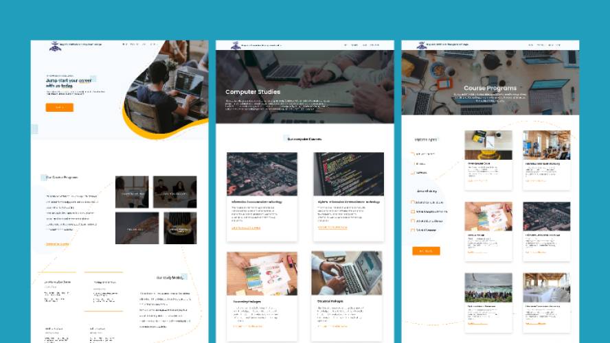 RCM highfidelity-wires website Figma Template