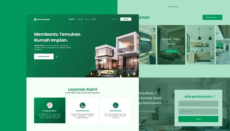 Real Estates Website Figma Template