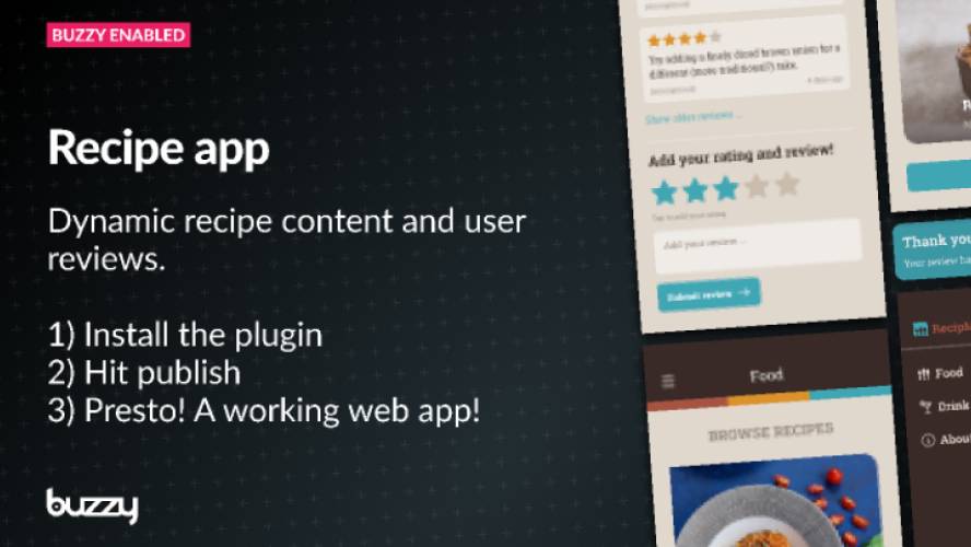 Recipe app - Figma Mobile Template