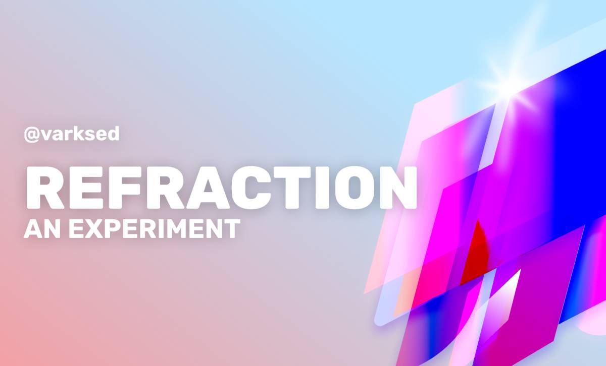 Refraction - Abstract Experiment Figma Template