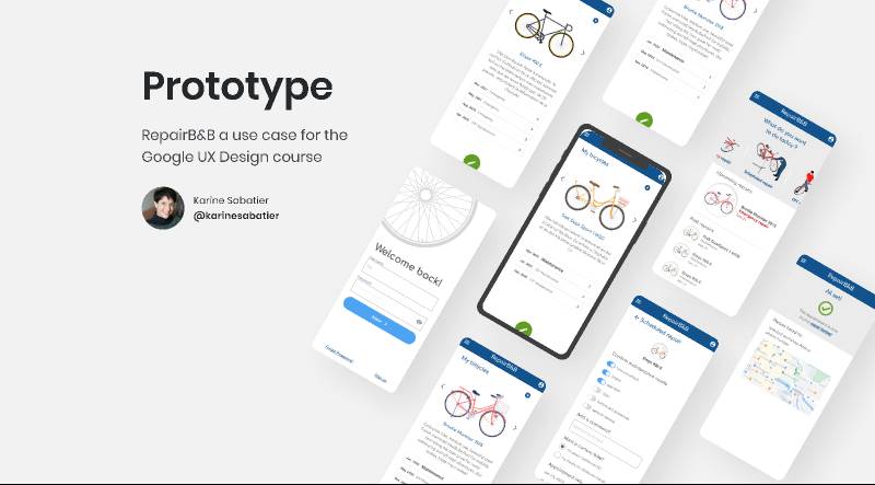 RepairB&B Figma Bike App Template