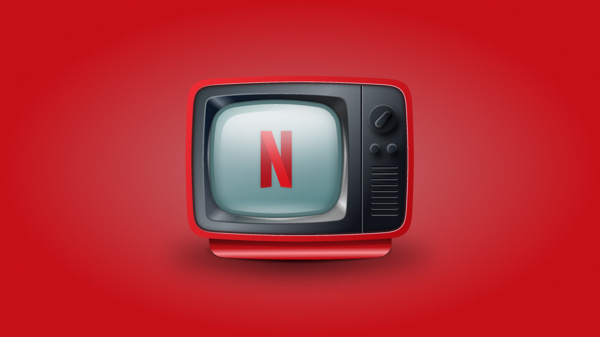 Retro Netflix TV Figma Design