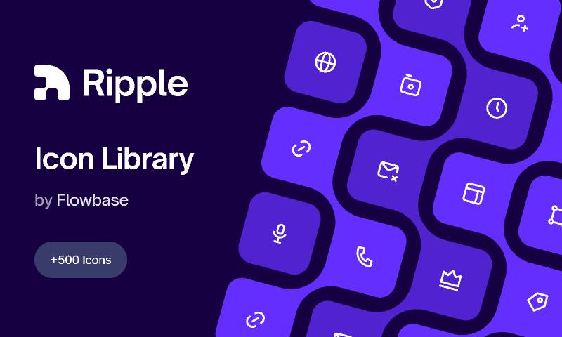 Ripple Icon Library