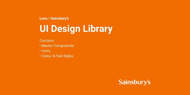 Sainsbury's - UI Design Library