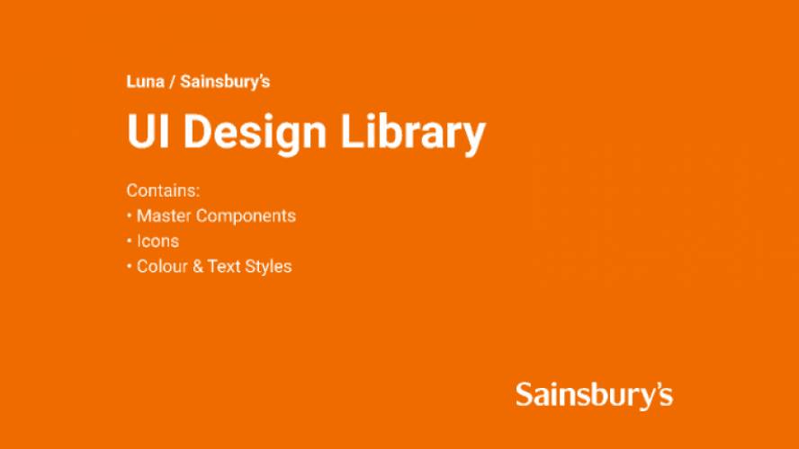 Sainsbury's - UI Design Library