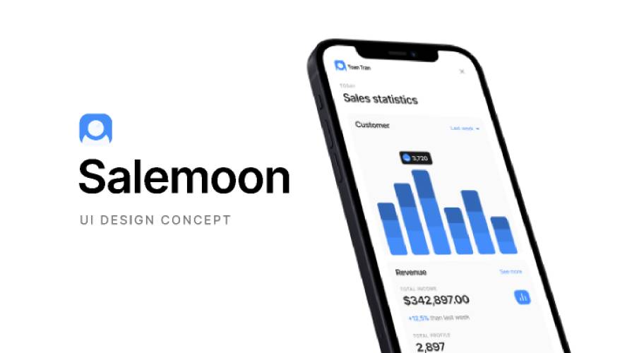 Salemoon Mobile App Figma Ui kit