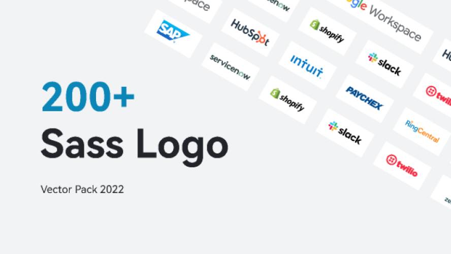 Sass Logo Vector Pack 2022 Figma Template