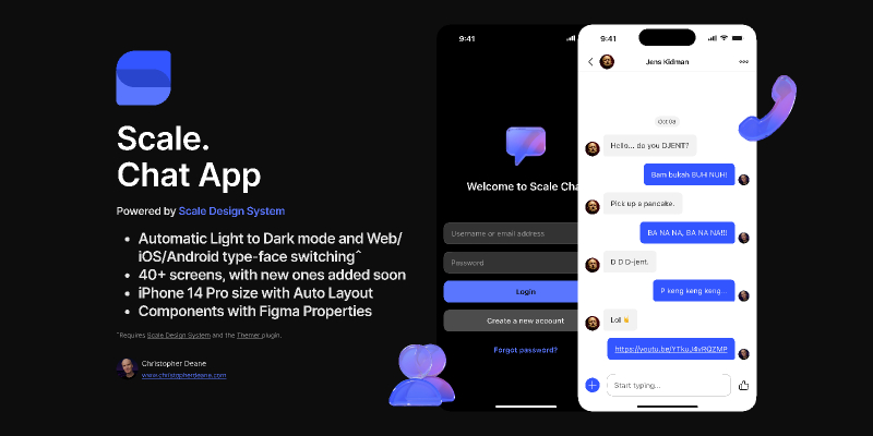 Scale Chat App - UI Kit