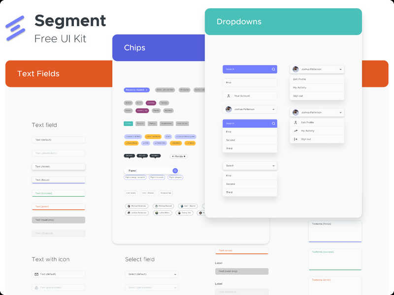 Segment - Free UI Kit