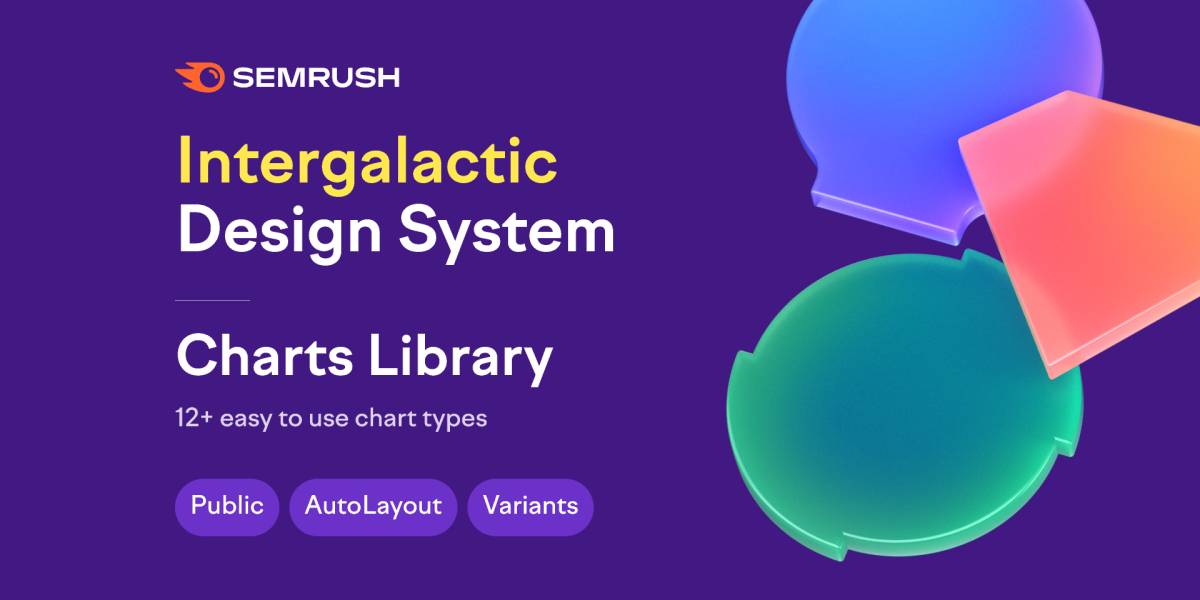 Semrush - Charts Library Figma Template