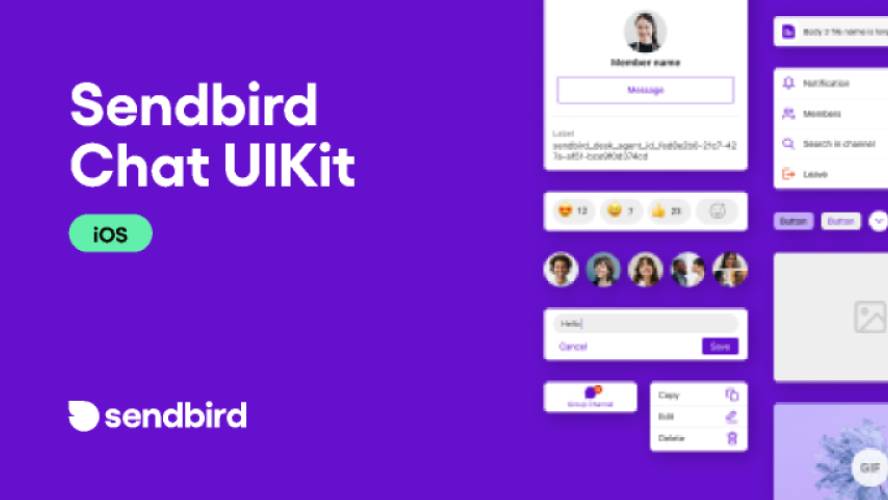Sendbird-Chat UIKit - Figma iOS UI Kit