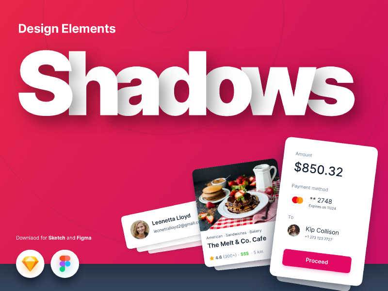 Shadows  Figma- Design Elements