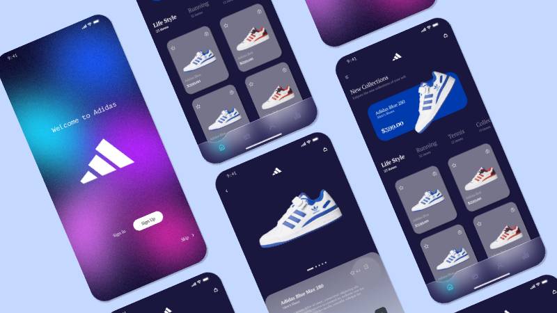 Shoes Store Mobile App Figma Template