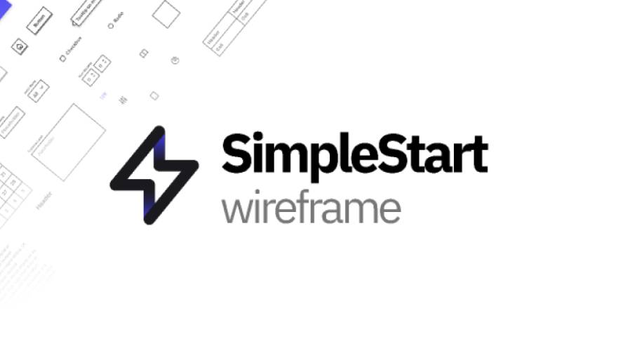 SimpleStart Wireframing Figma Template