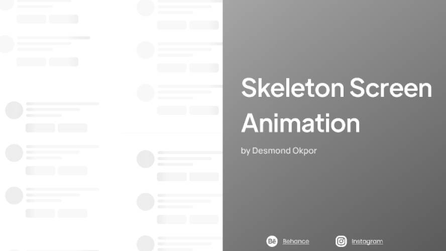 animated skelleton after effects template free download