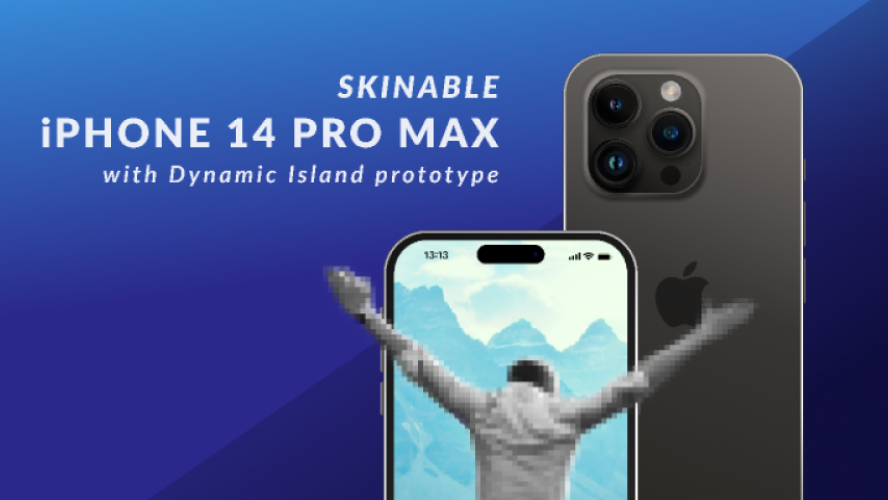 Skinable iPhone 14 Pro Max Prototype