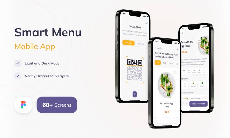 Smart Menu - Ui8 Figma Template