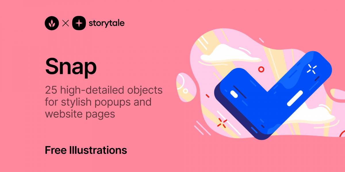 Snap Illustrations Figma free