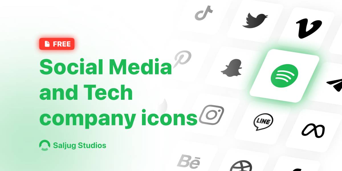 Social Media and Tech Company Icons v1.0