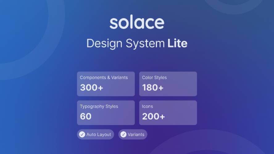 Solace Design System Lite Figma Template