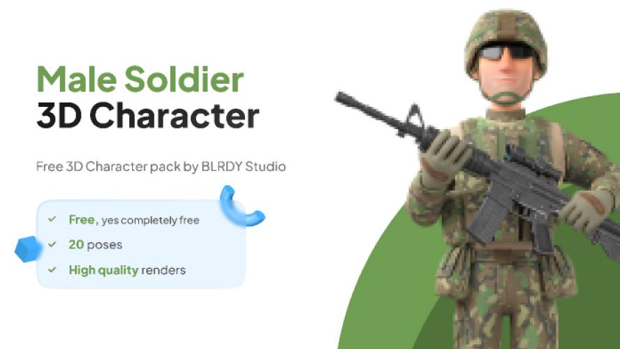 Soldier 3D Character