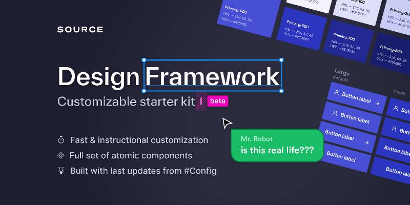 Source Design Framework Figma Template